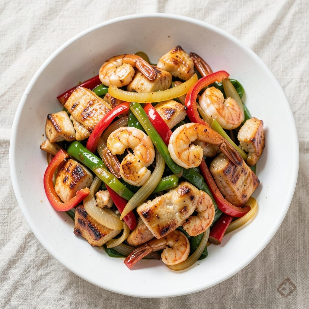 Big Green Egg Stir Fry Recipe: Smoky Cast-Iron Crispy Edges and Tender Bites