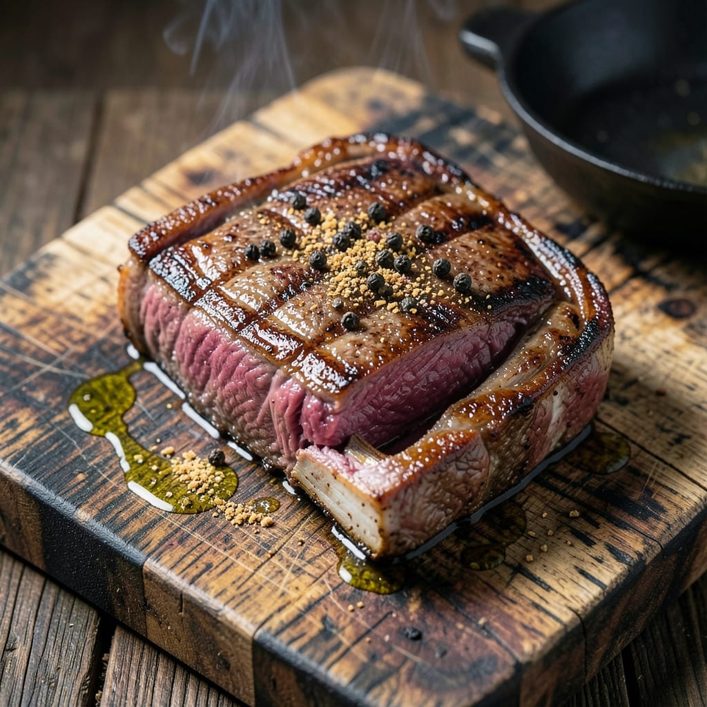 Big Green Egg T-Bone Steak Recipe: Smoky Char and Buttery Crust Mastery
