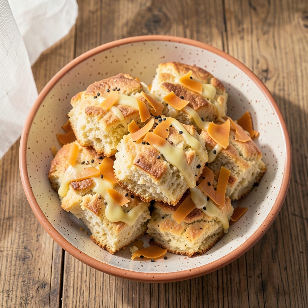 Cheese Scones With Egg Recipe: Golden Crust and Fluffy Interiors