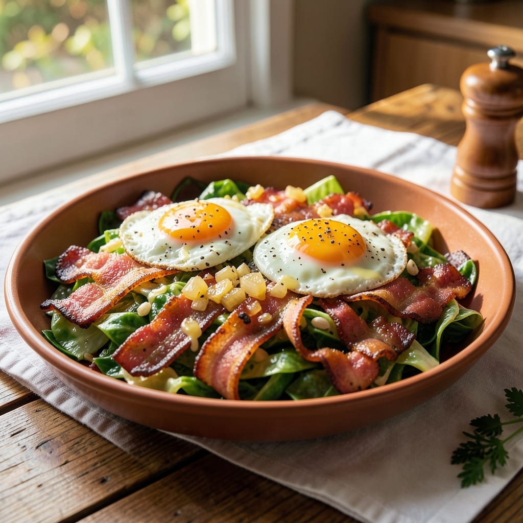 Cabbage Bacon Egg Recipe: Crispy Hash with Salty-Sweet Crunch