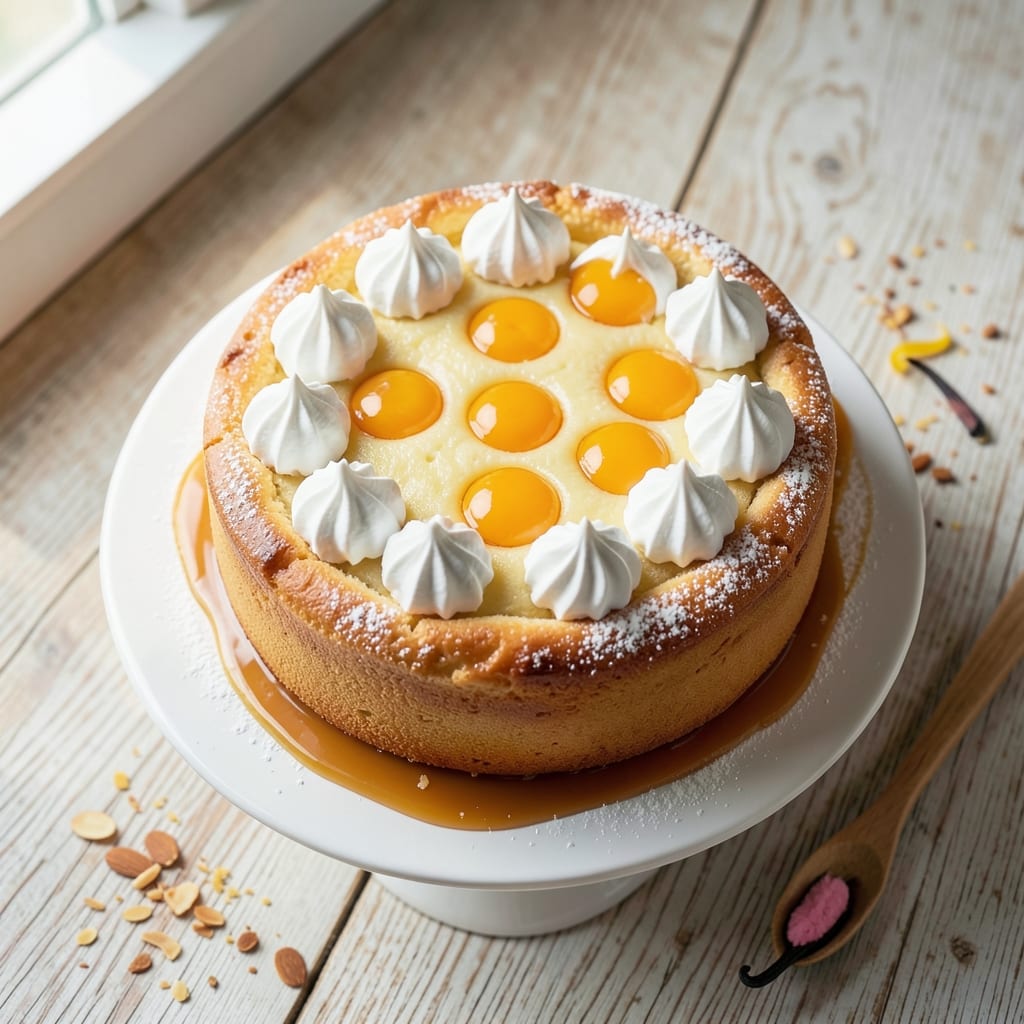 Boiled Egg Cake Recipe: Silky Yolk Layers and Crispy Top Magic