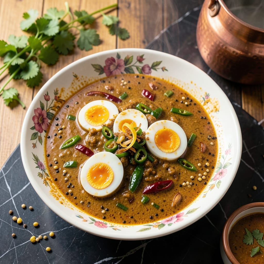 Beerakaya Egg Curry Recipe: Spiced Coconut and Turmeric Breakfast Magic
