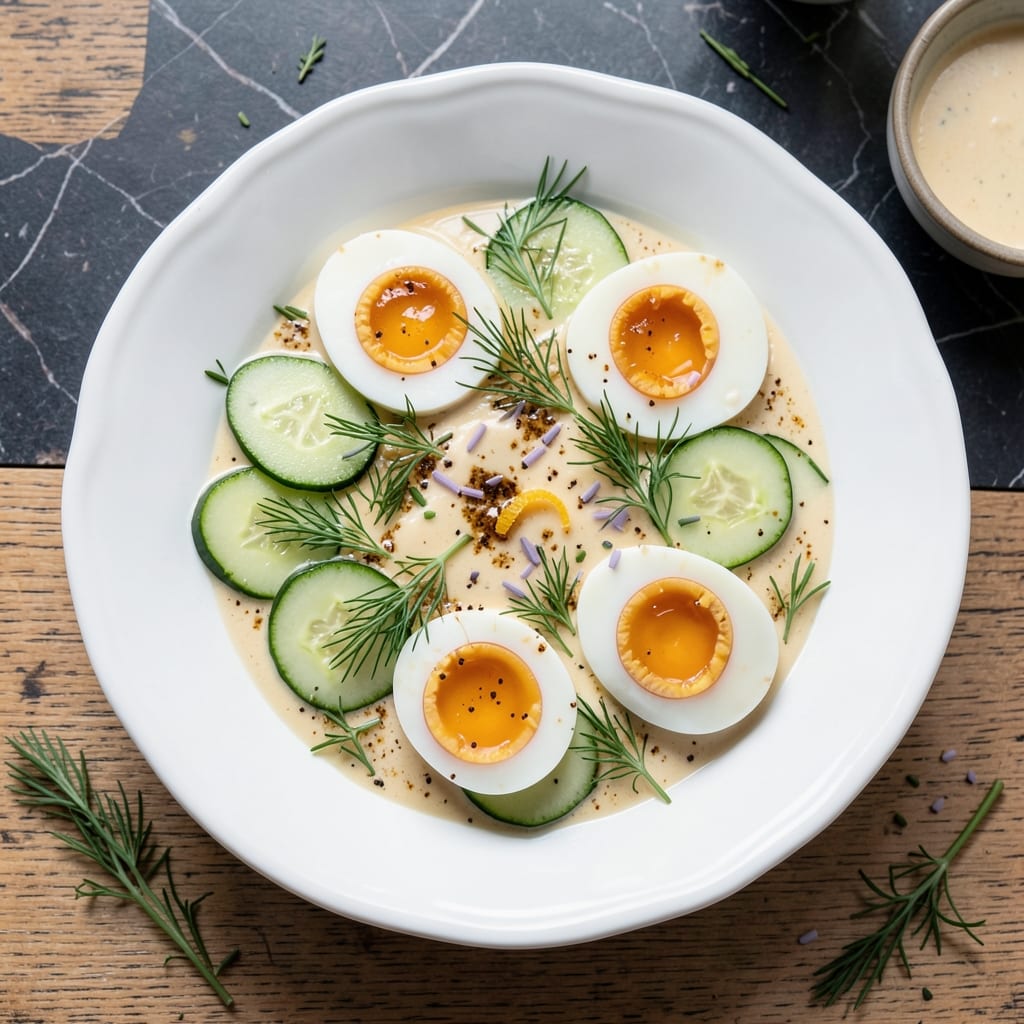 Danish Egg Salad Recipe: Fluffy Cucumber and Herb Packed Bites