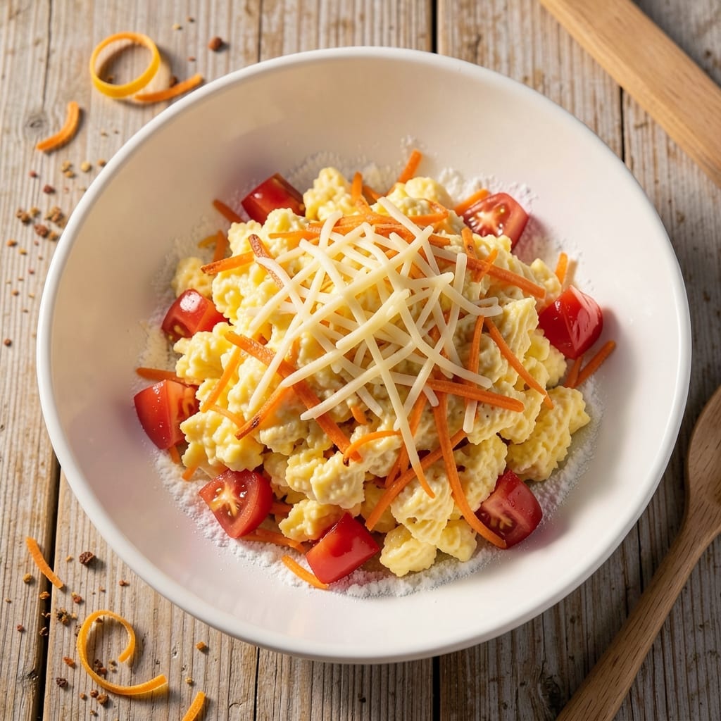 Carrot Tomato Egg Muffins Recipe: Golden Crusts With Silky Yolk Magic