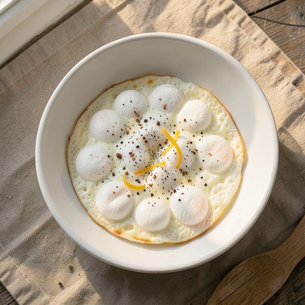 Baked Egg White Omelette Recipe: Fluffy Clouds Without a Single Yolk