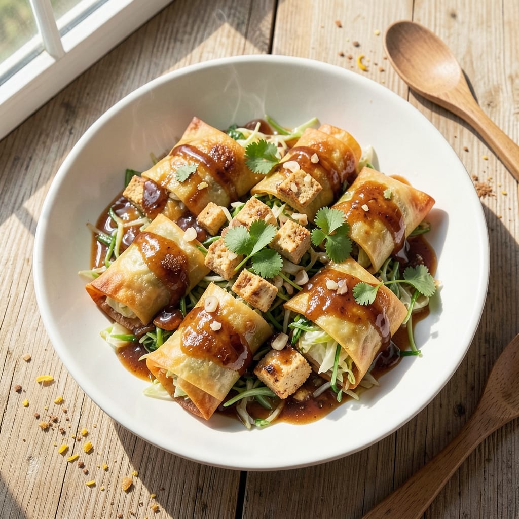 Cabbage Egg Roll Recipe Vegetarian: Crispy Wrapped Flavor Without the Meat