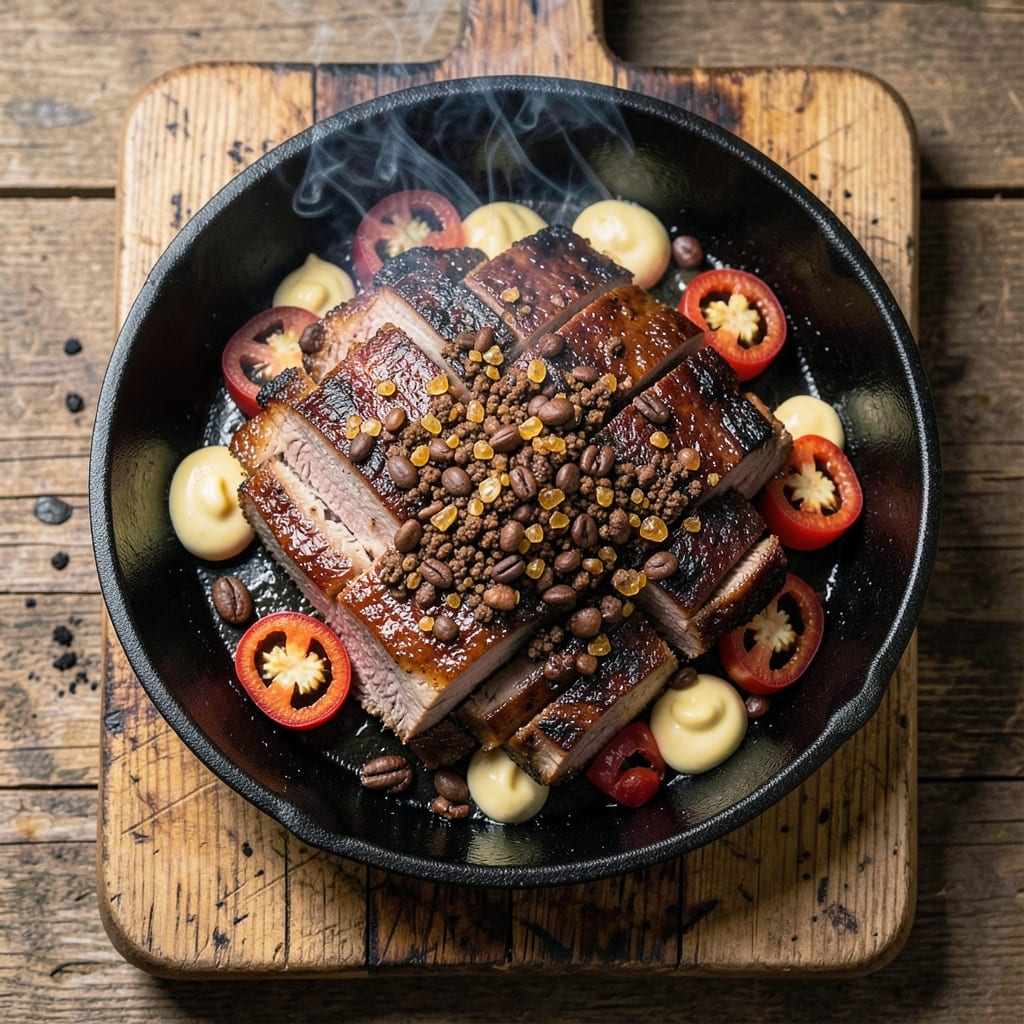 Big Green Egg Brisket Recipe With Coffee: Smoky Coffee-Infused Tenderness in 8 Hours