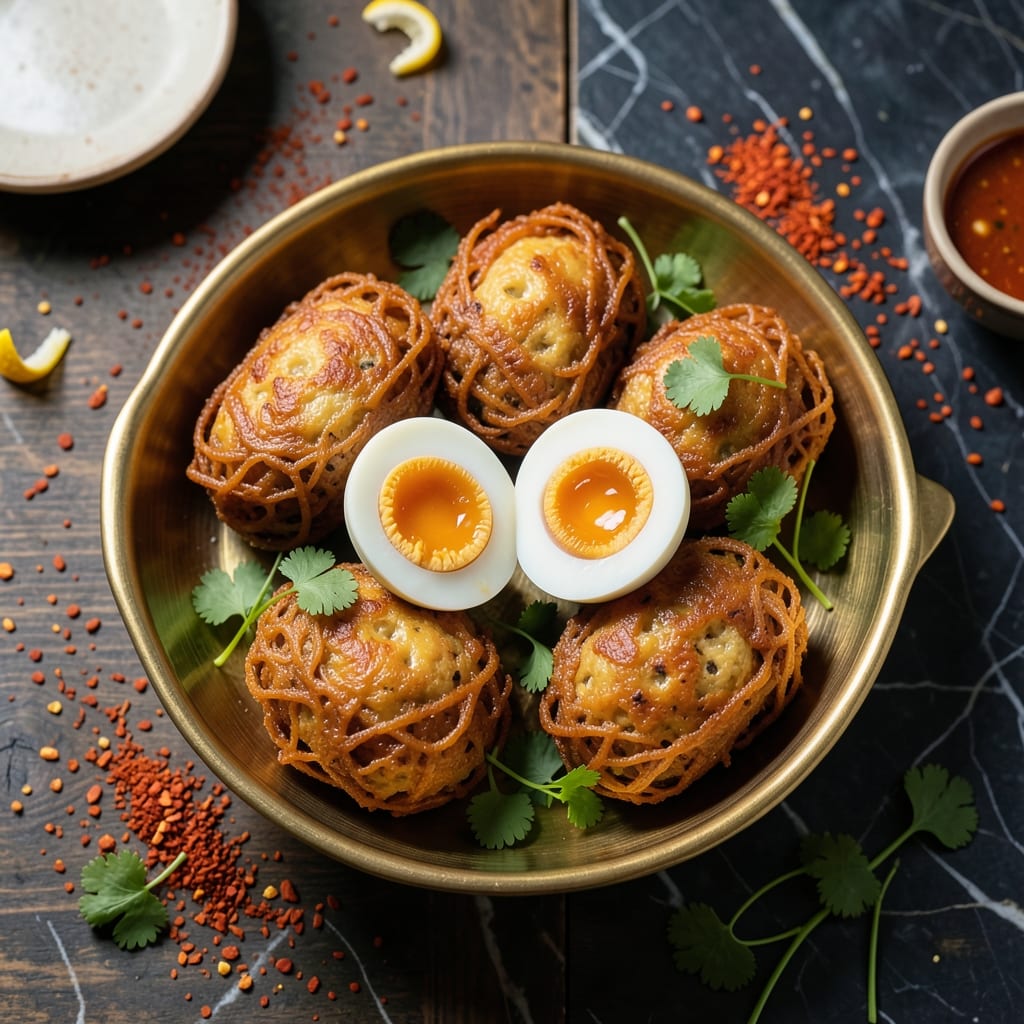 Boiled Egg Pakora Recipe: Crispy Spiced Shells With Silky Yolk Magic