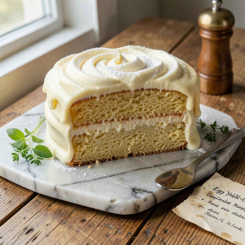 Cake Recipe Using Egg Yolks Only: Ultra-Rich, Fudgy Texture Without Whites