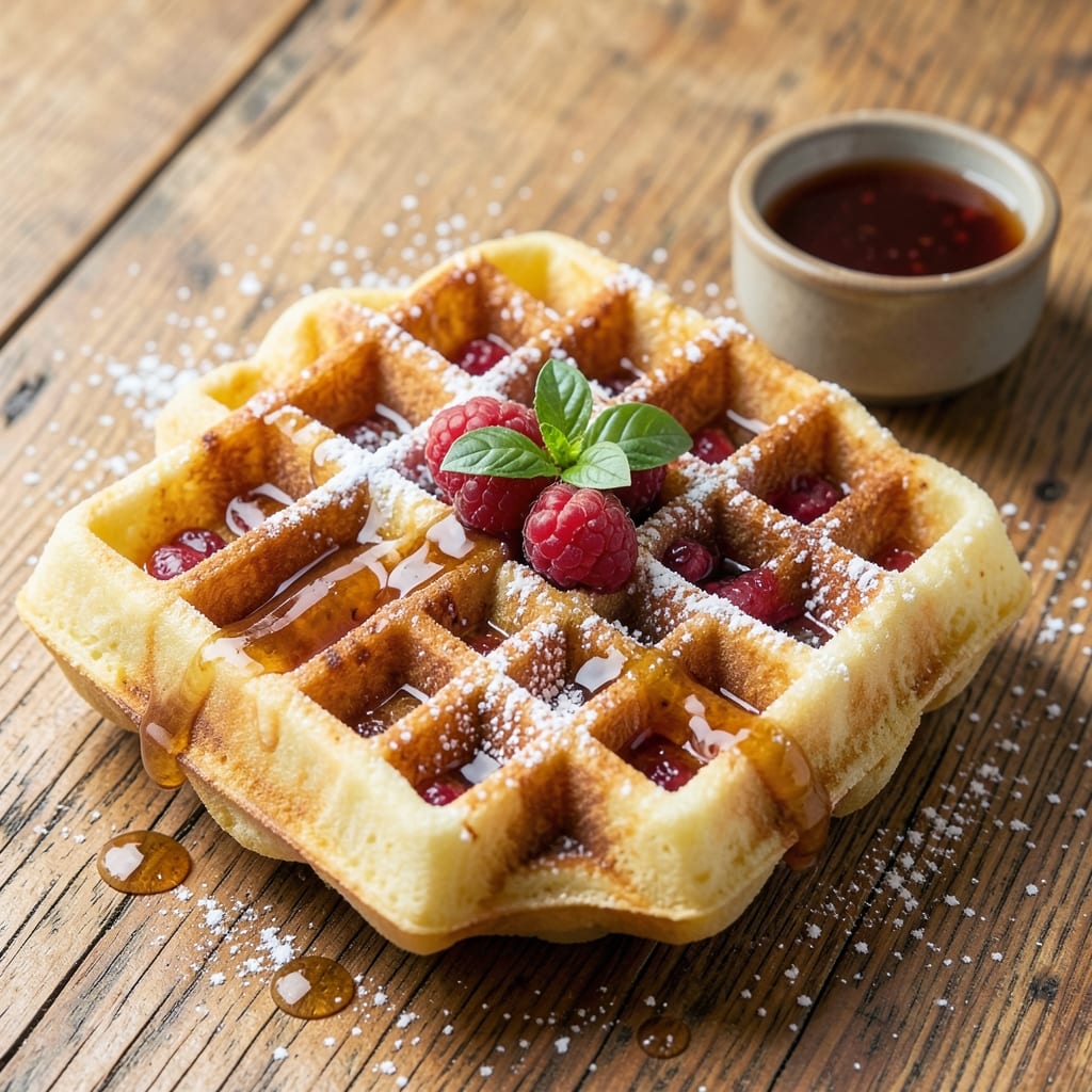 Belgian Waffles Recipe With Egg Whites: Light and Fluffy Crispy Edges