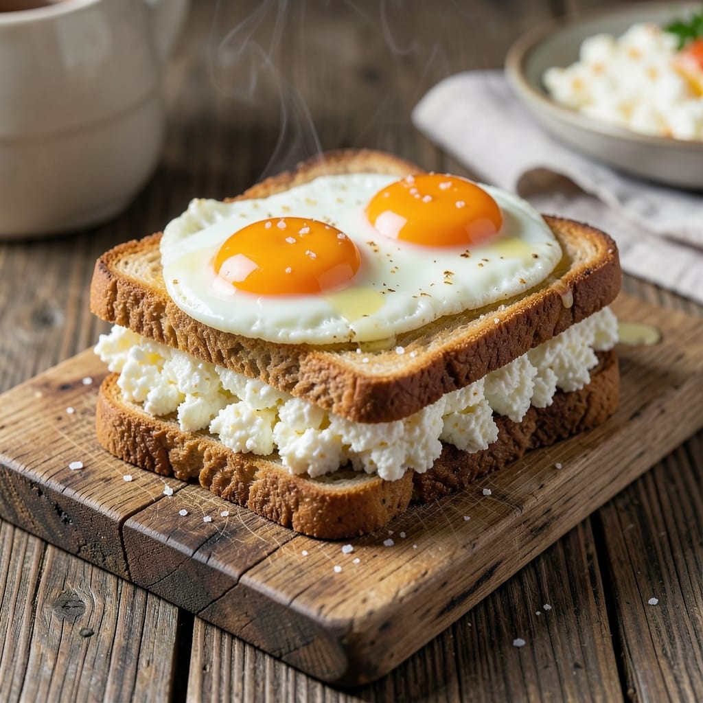 Cottage Cheese Egg Sandwich Recipe: High-Protein Breakfast in 5 Minutes