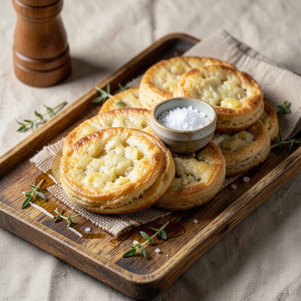 Chinese Egg Biscuits Recipe: Golden Crispy Bites with Runny Yolk Centers