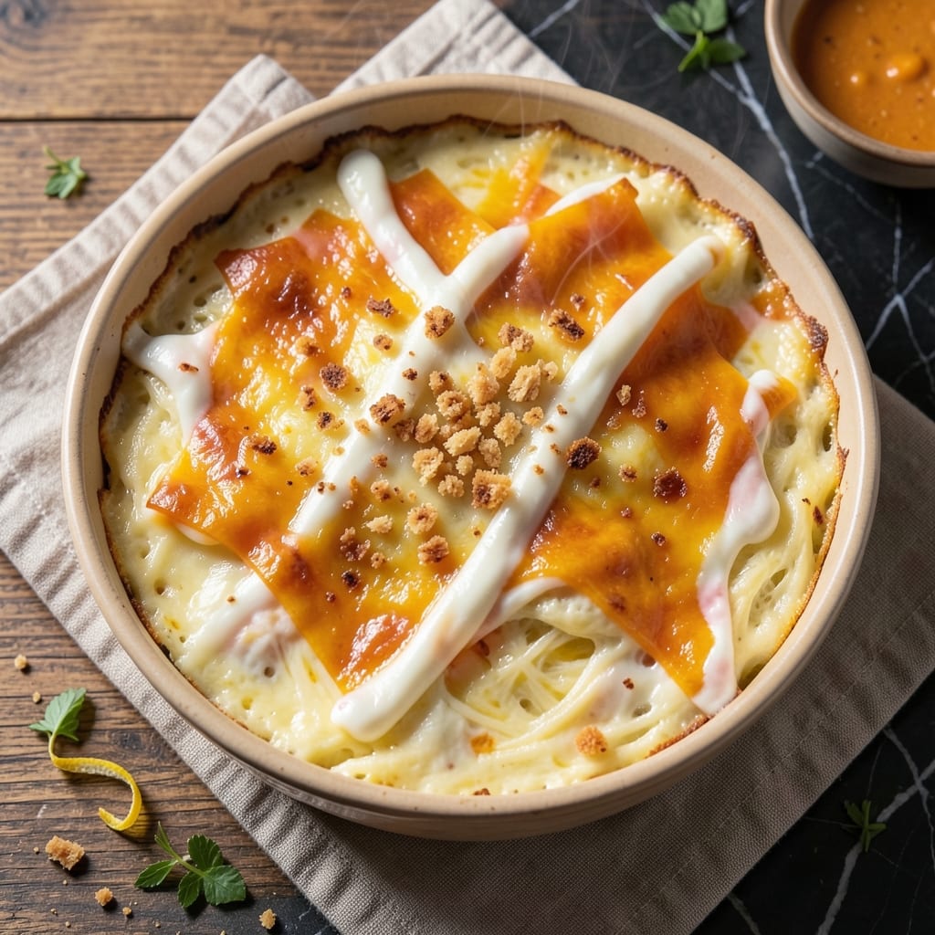Delicious Egg Casserole Recipe: Fluffy Cheese Clouds and Crispy Top Every Layer