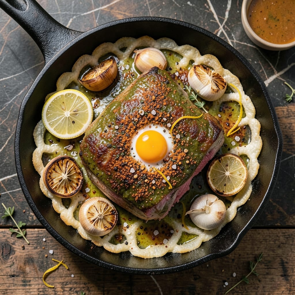 Big Green Egg Lamb Shoulder Recipe: Smoky Cast-Iron Crust Meets Fall-Apart Tenderness