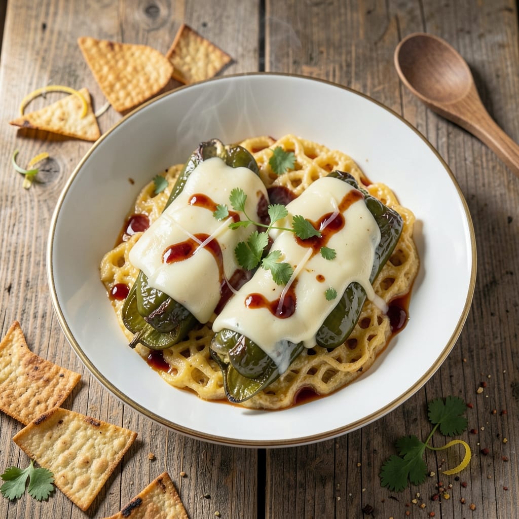 Chile Relleno Egg Batter Recipe: Crispy Tortilla Shells With Runny Yolk Magic