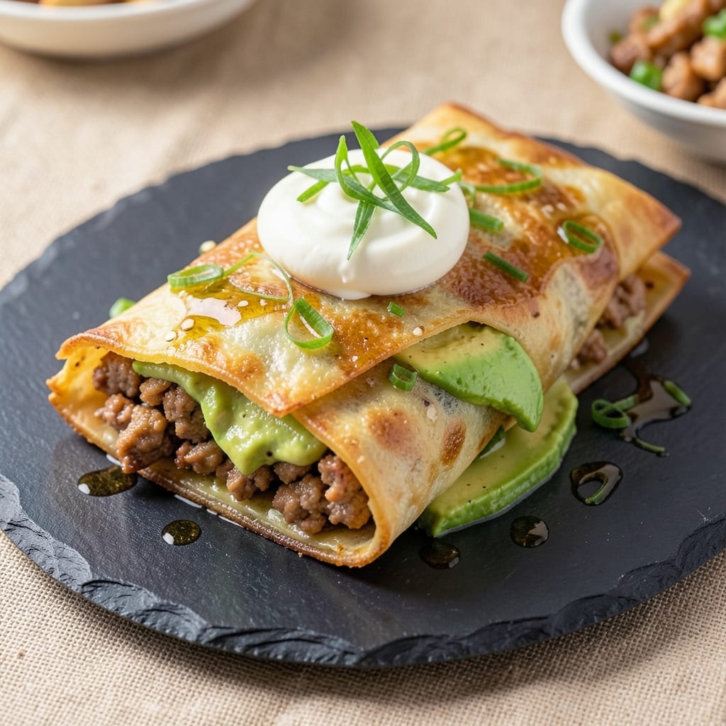 Chicken Avocado Egg Rolls Recipe: Crispy Wraps Stuffed With Creamy Filling