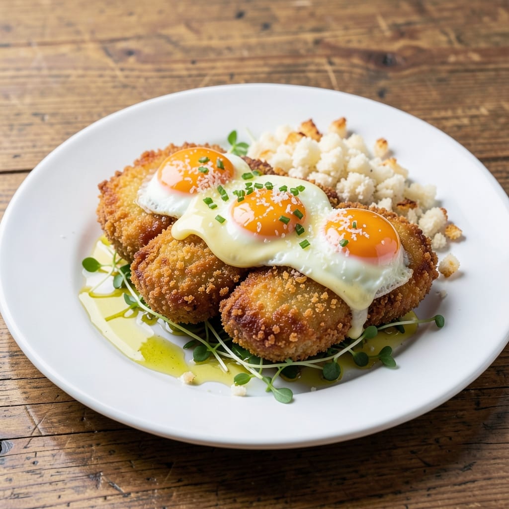 Breaded Eggs Recipe: Crispy Parmesan Shells With Silky Yolk Hearts