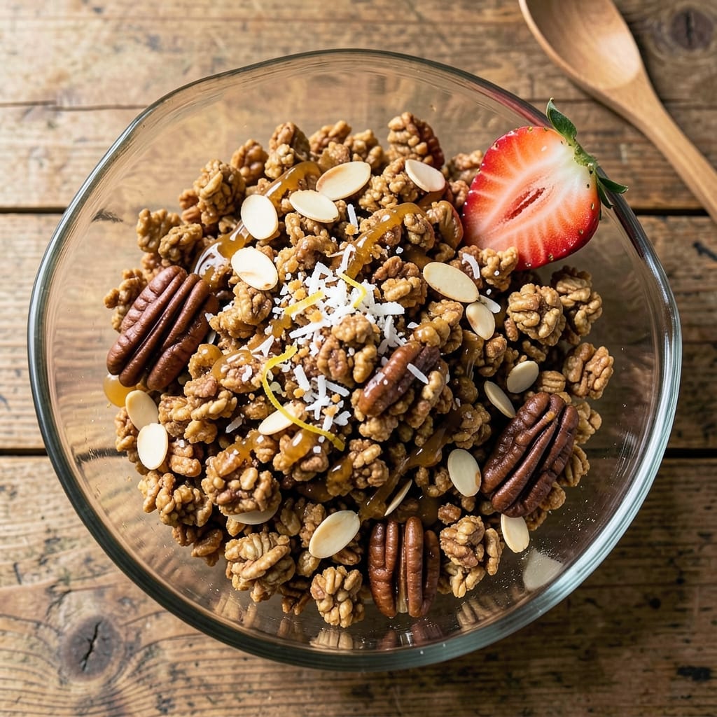 Clumpy Granola Recipe With Egg Whites: Crunchy Clusters That Stay Fresh for Weeks