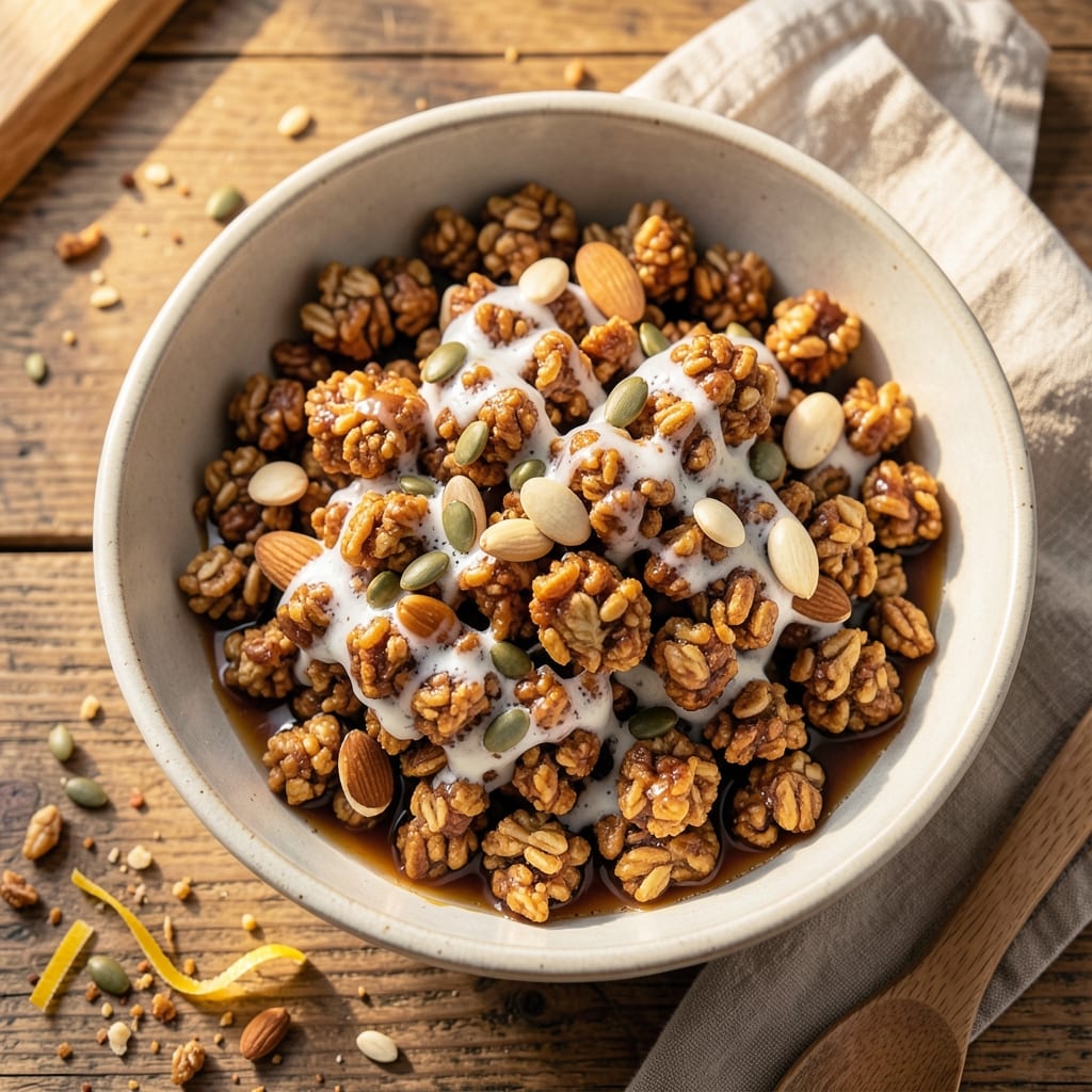 Chunky Egg White Granola Recipe: Crunchy Clusters With Protein-Packed Crunch
