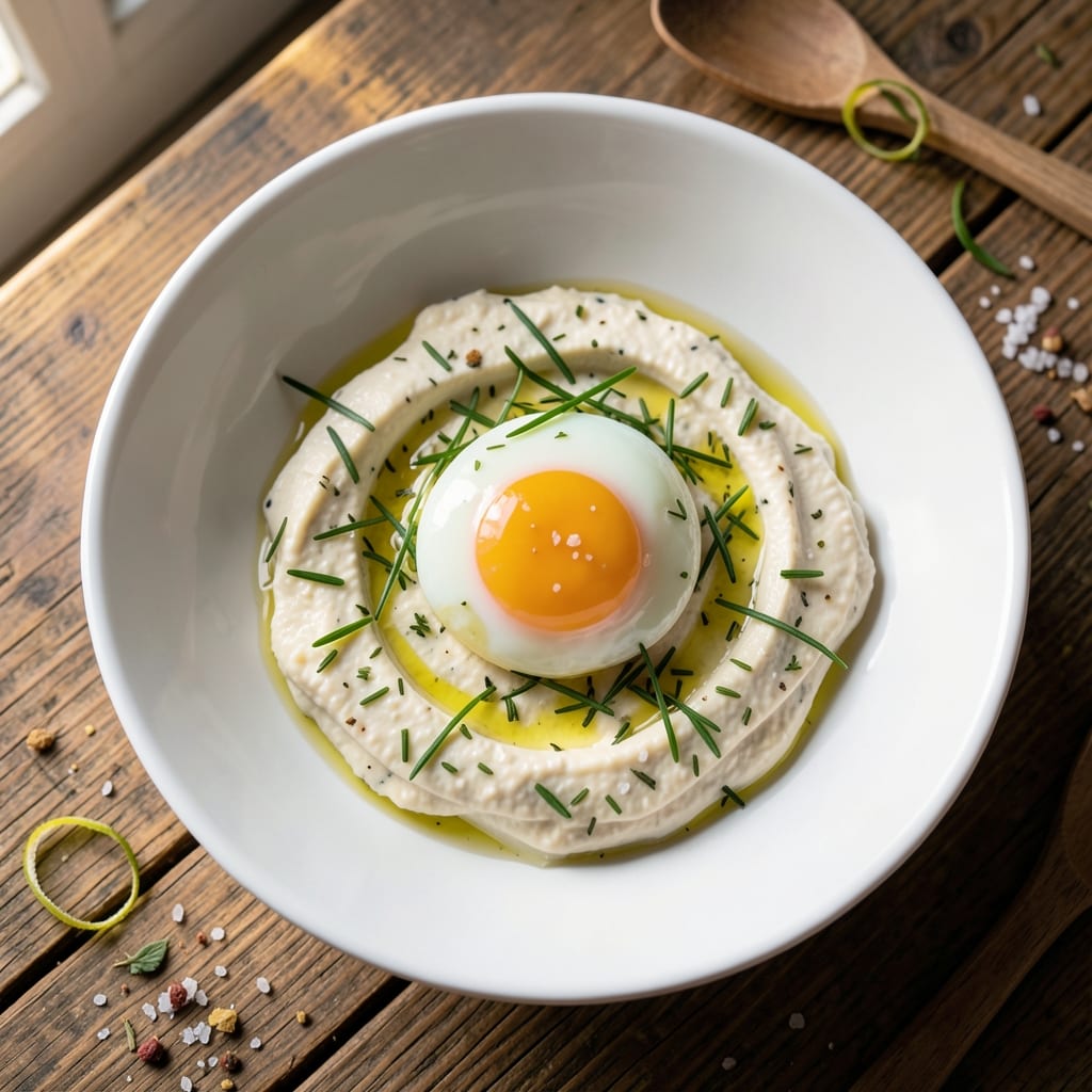 Boursin Cheese and Egg Recipe: Herb-Infused Poached Eggs With Melty Boursin Swirls