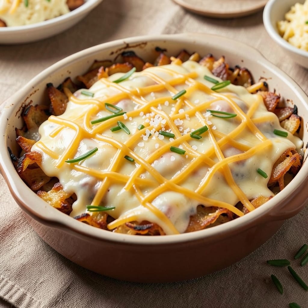 Crockpot Egg Bake Recipe With Hash Browns: Crispy-Topped Breakfast Casserole Magic