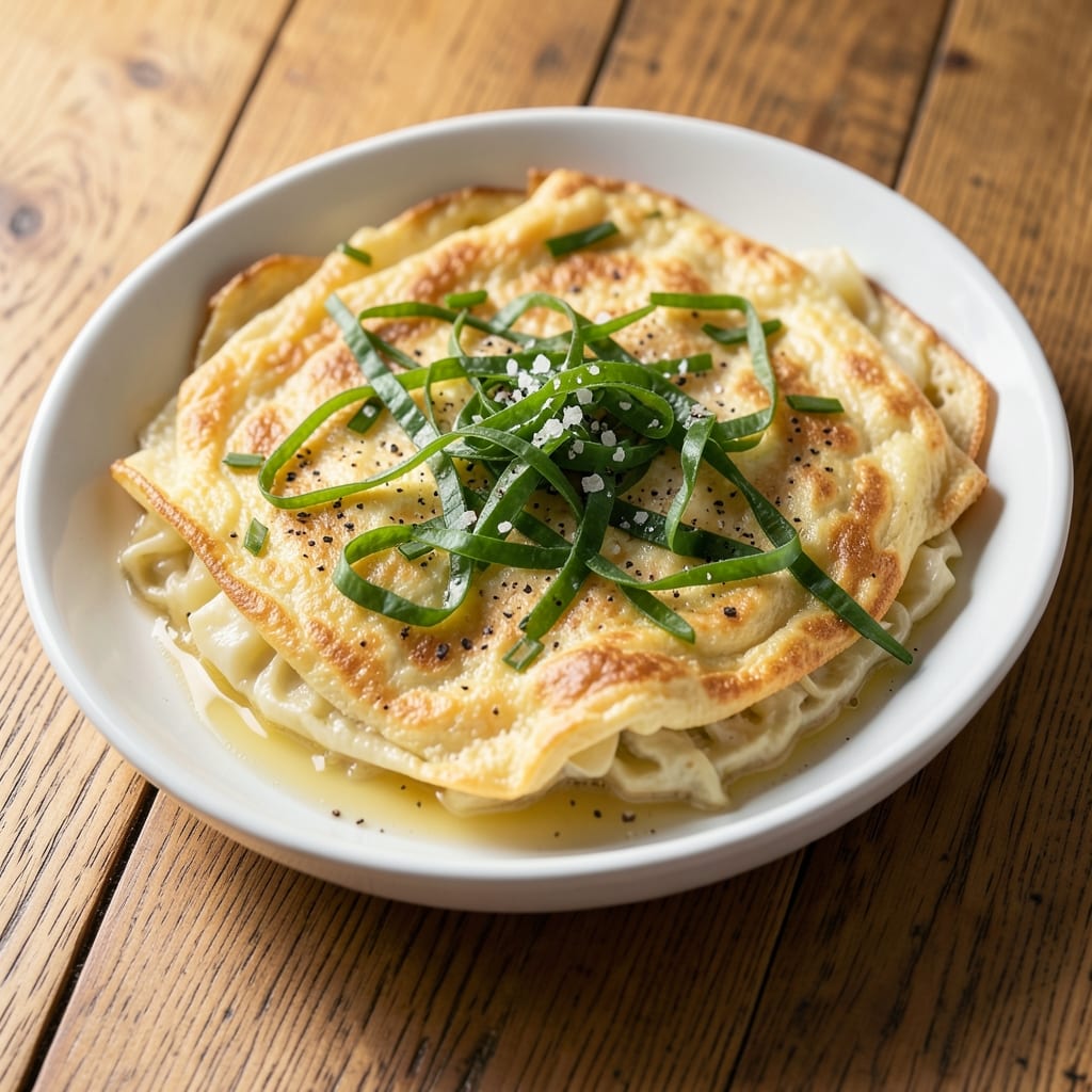 Cabbage and Egg Omelette Recipe: Crispy Edges With Silky Yolk Magic