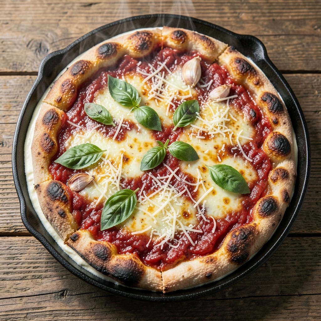 Big Green Egg Deep Dish Pizza Recipe: Smoky Wood-Fired Crust With Gooey Cheese Rivers