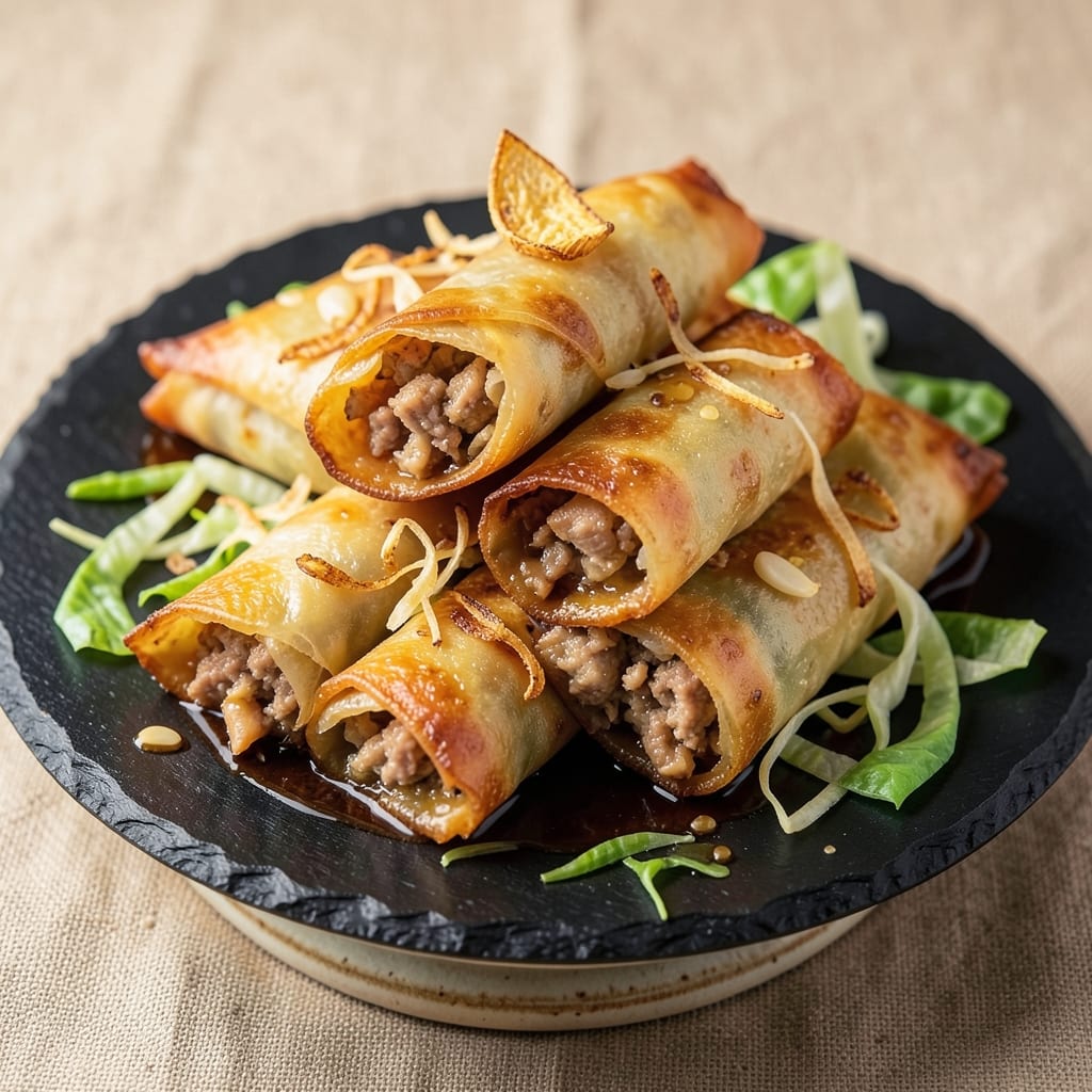 Delicious Egg Roll Recipe: Crispy Wonton Shells With Silky Scrambled Centers