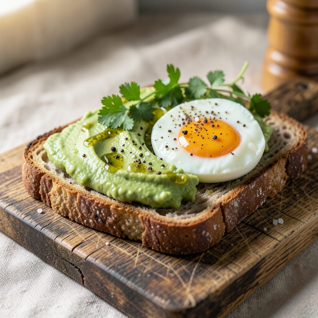Avocado Toast with Boiled Egg Recipe: Crunchy Toppings Meet Silky Yolk Magic