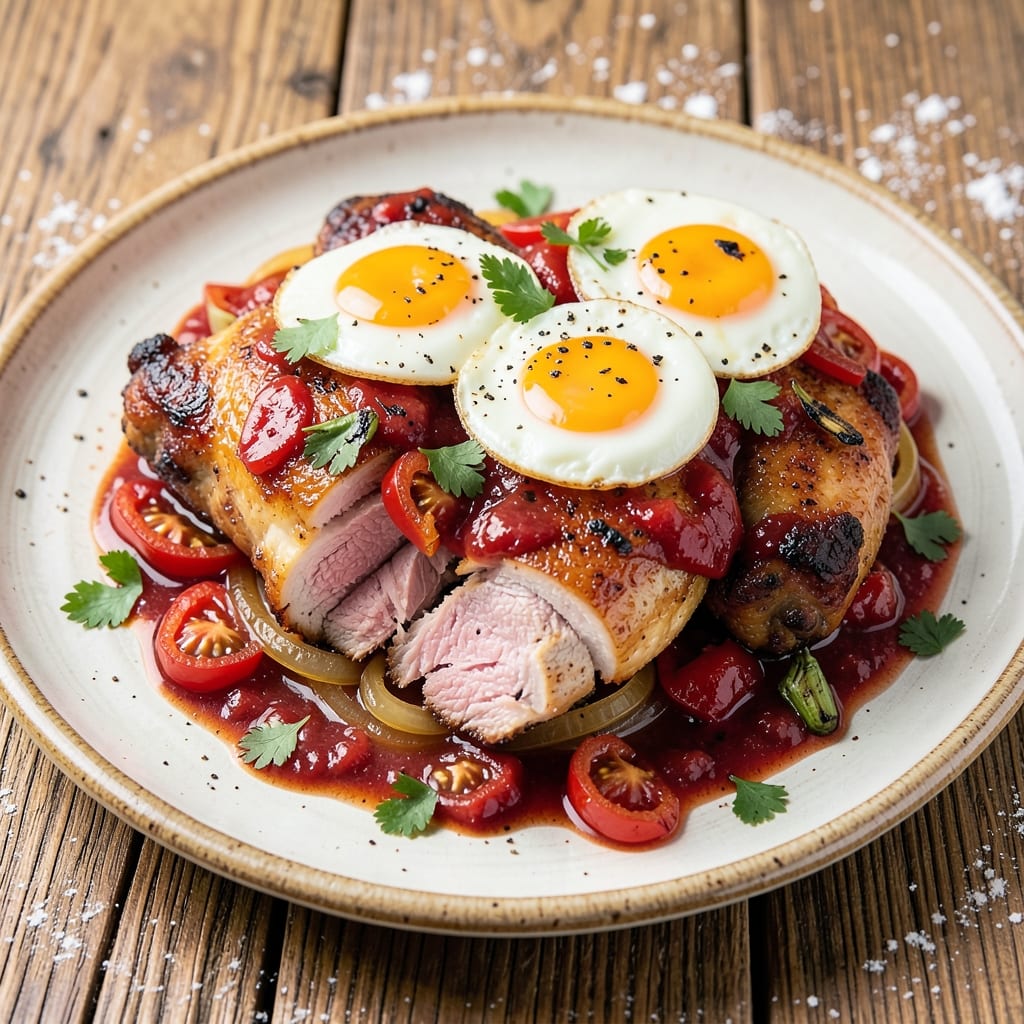 Chicken Egg Tomato Recipe: One-Pan Shakshuka With Crispy Edges