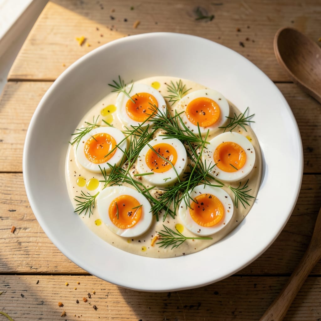 Dutch Egg Salad Recipe: Runny Yolks and Crispy Bread Magic