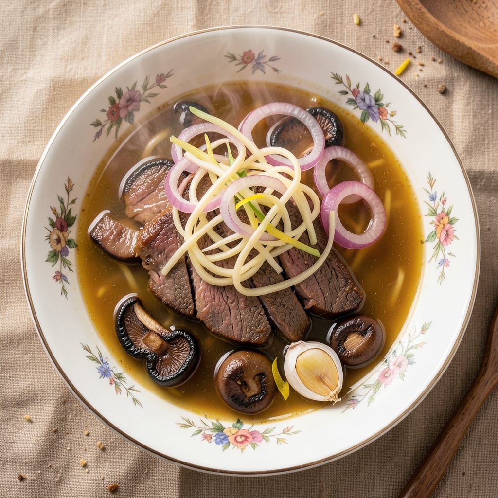 Beef Egg Drop Soup Recipe: Silky Ribbons and Umami-Packed Broth