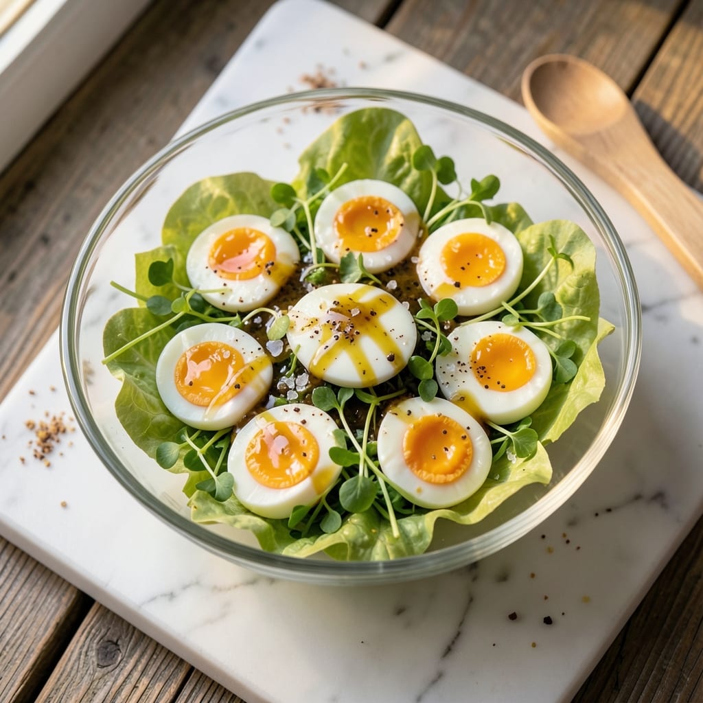 Egg and Cress Salad Recipe: Bright, Herby Bite with Crunchy Texture