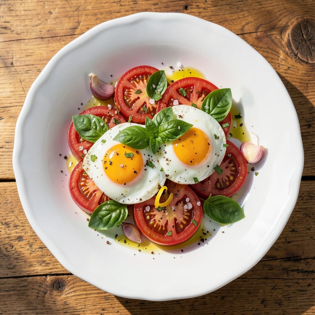Egg Basil Tomato Recipe: Bright Italian Breakfast in 15 Minutes