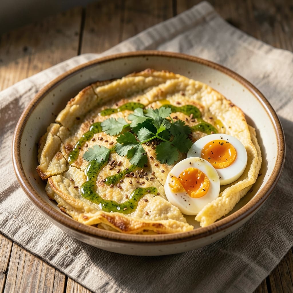 Besan Chilla With Eggs Recipe: Savory Pancakes Packed With Protein Power
