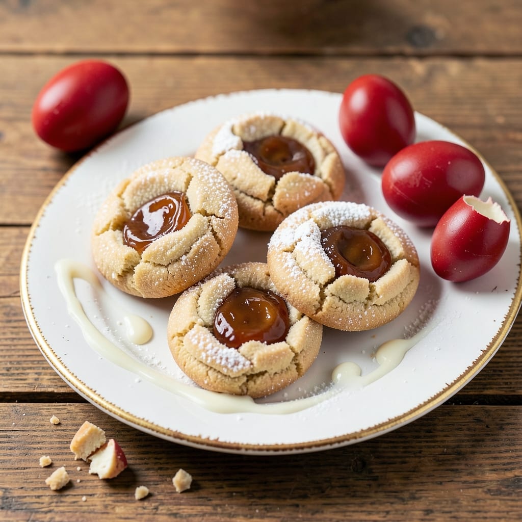 Crème Egg Cookie Recipe: Crunchy Shells with Gooey Centers