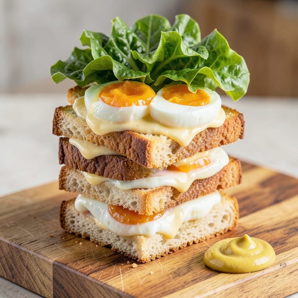 Boiled Eggs, Mayo, and Sandwich Recipe: Crispy Toast Hugs Silky Yolk Magic