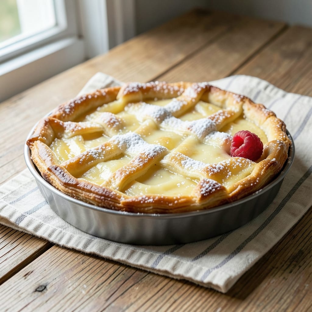 Easy Egg Custard Tart Recipe No Cream: Silky Yolk Magic With Crispy Edges