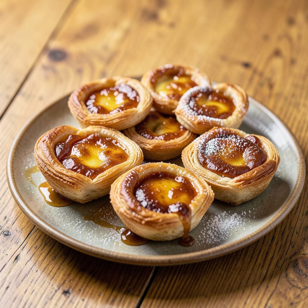 Dim Sum Egg Tarts Recipe: Golden Crusts with Silky Yolk Hearts