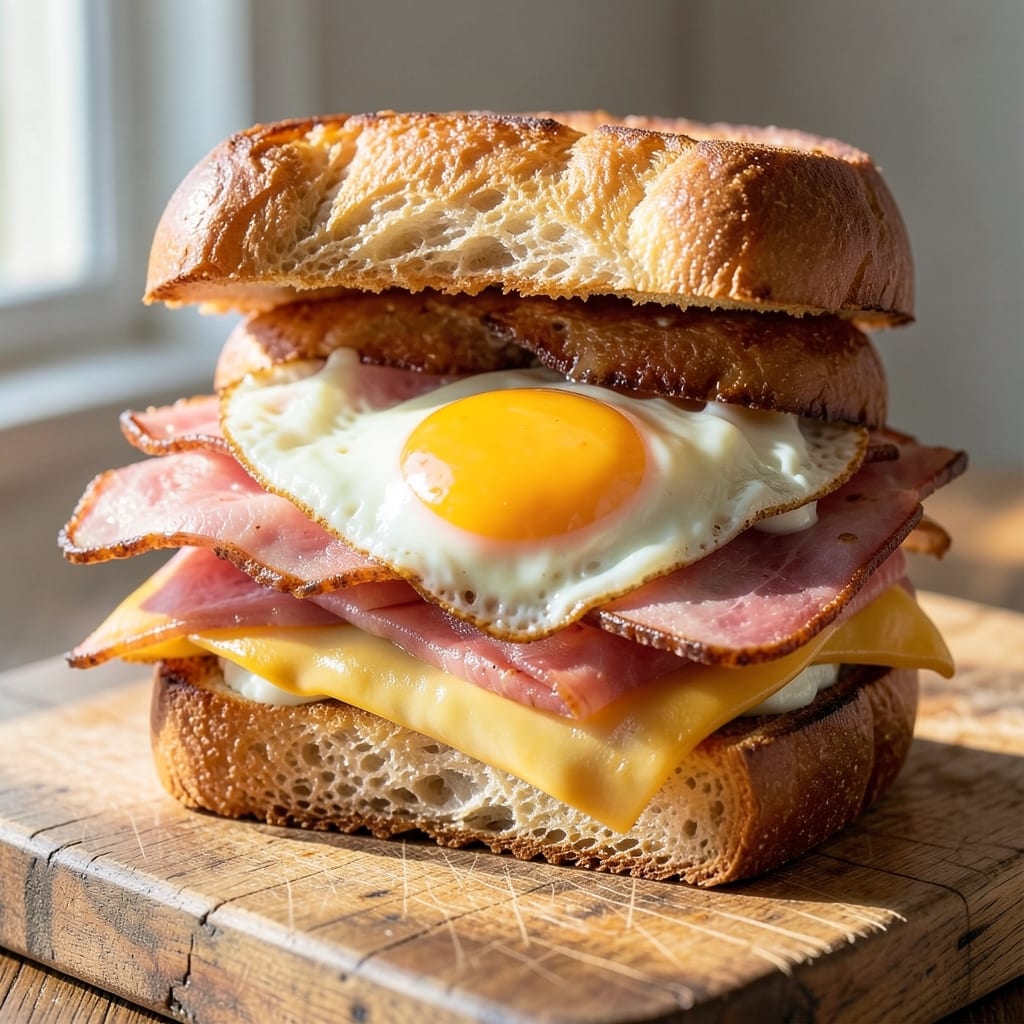 Best Ham, Egg, and Cheese Sandwich Recipe: Crispy-Griddle Sealed Comfort in 10 Minutes