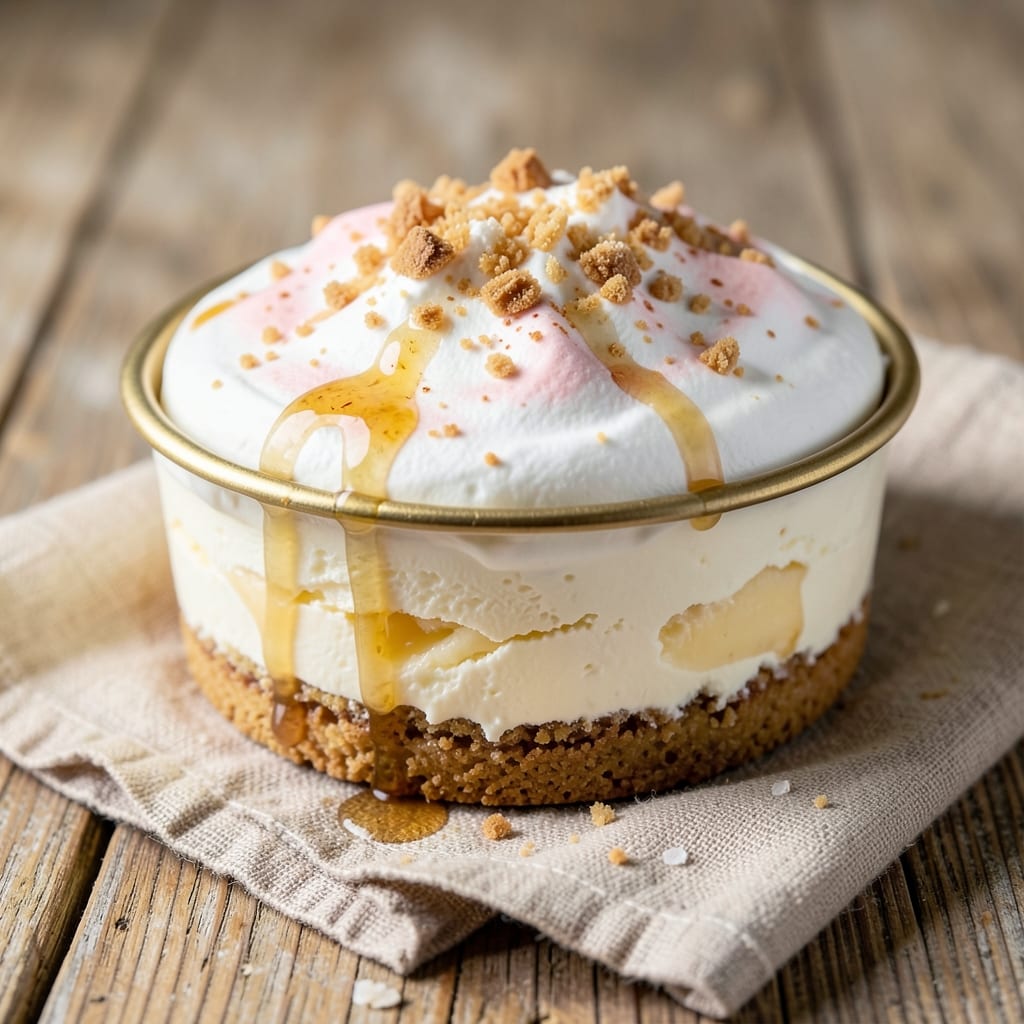 Cottage Cheese Greek Yogurt Egg Cheesecake Recipe: No-Bake Layers With Vanilla Magic