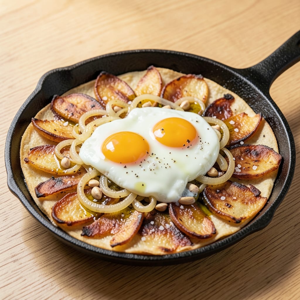 Egg And Potato Tortilla Recipe: Crispy Edges and Fluffy Centers