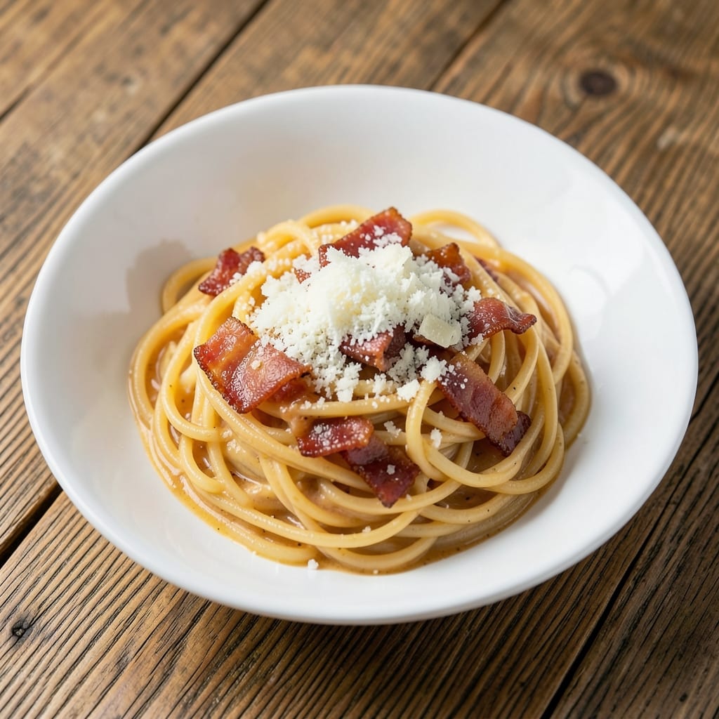 Carbonara Recipe With Just Egg Yolks: Silky Ribbons and Crispy Pancetta Crunch
