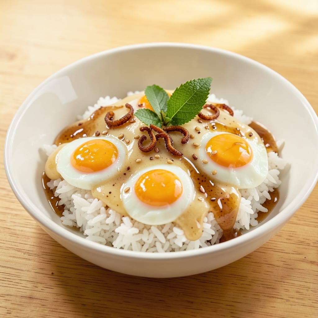 Chung Ling Egg Recipe: Crispy Rice Bites Cradle Silky Yolk Centers