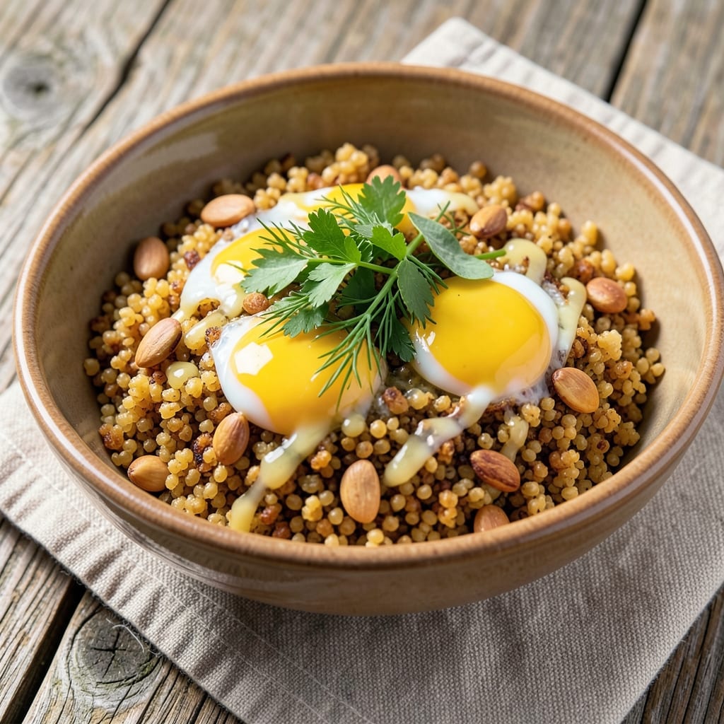 Couscous and Egg Recipe: Fluffy Yolk Magic With Toasty Crunch