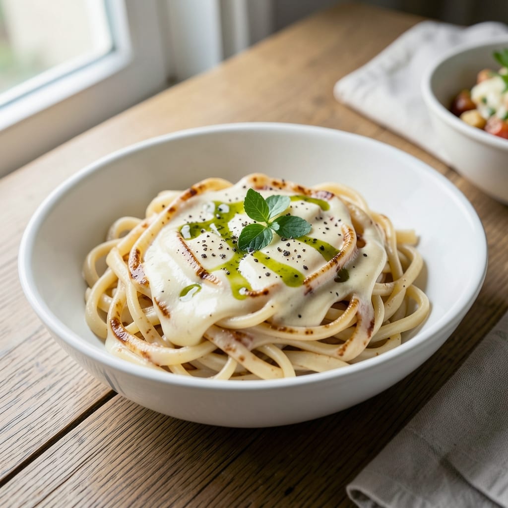 Cheese Egg Noodles Recipe: Crispy-Topped Comfort in 15 Minutes