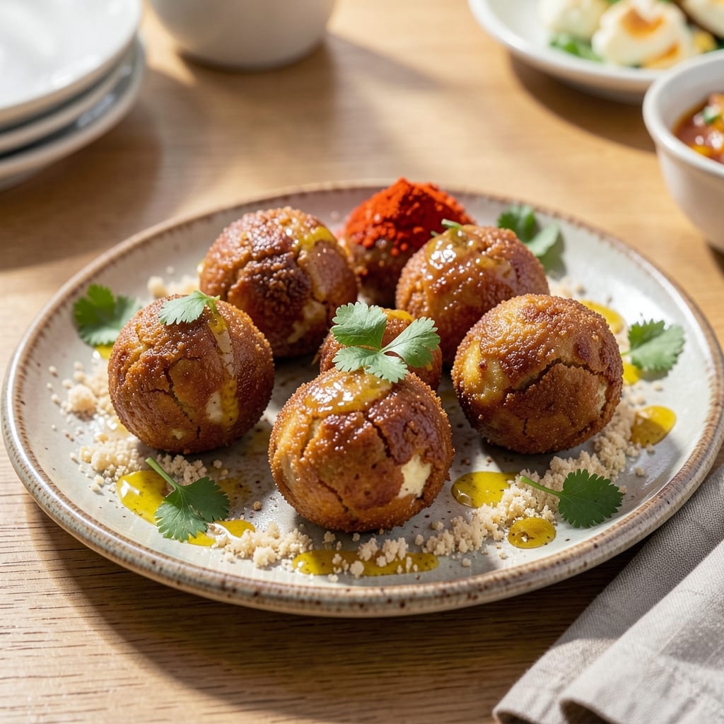 Egg Balls Recipe Indian: Spiced Turmeric Bites With Crispy Crusts