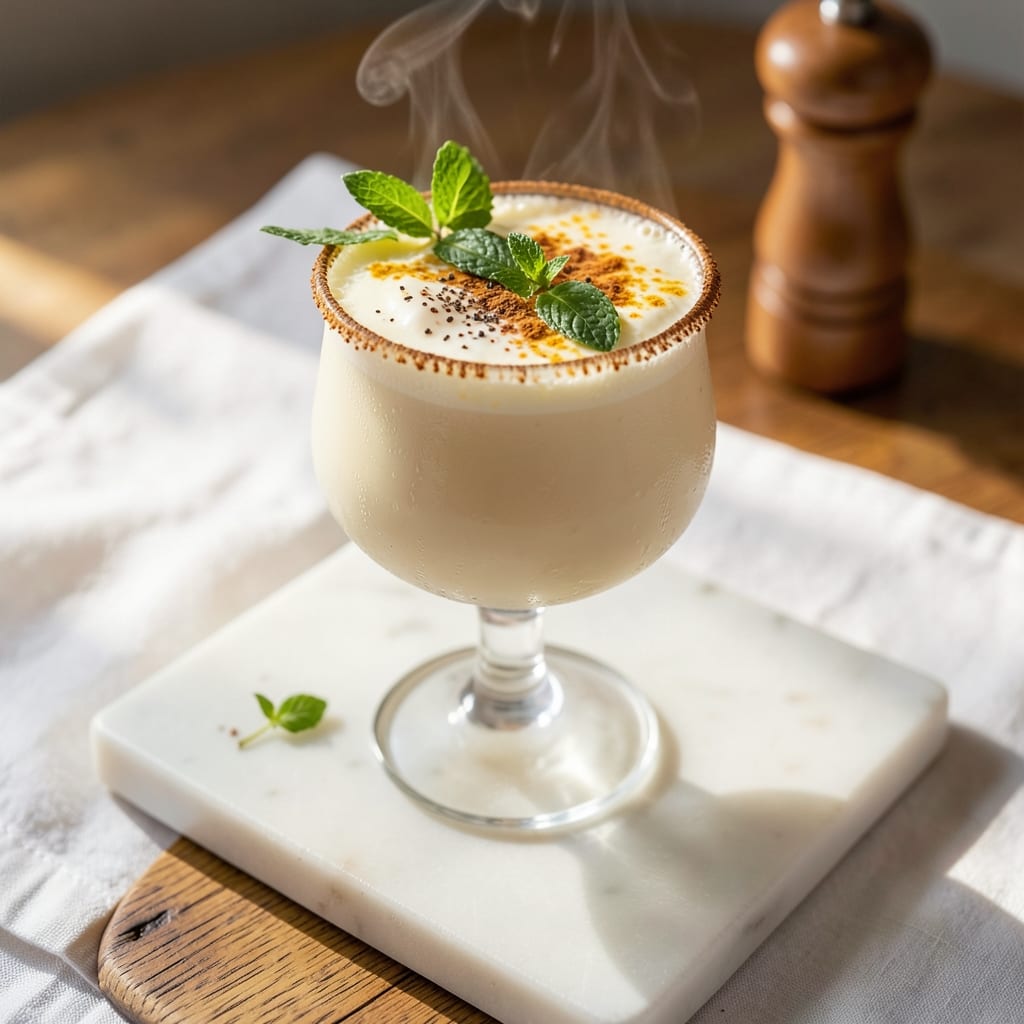 Egg And Milk Drink Recipe: Silky Turmeric Golden Latte Magic