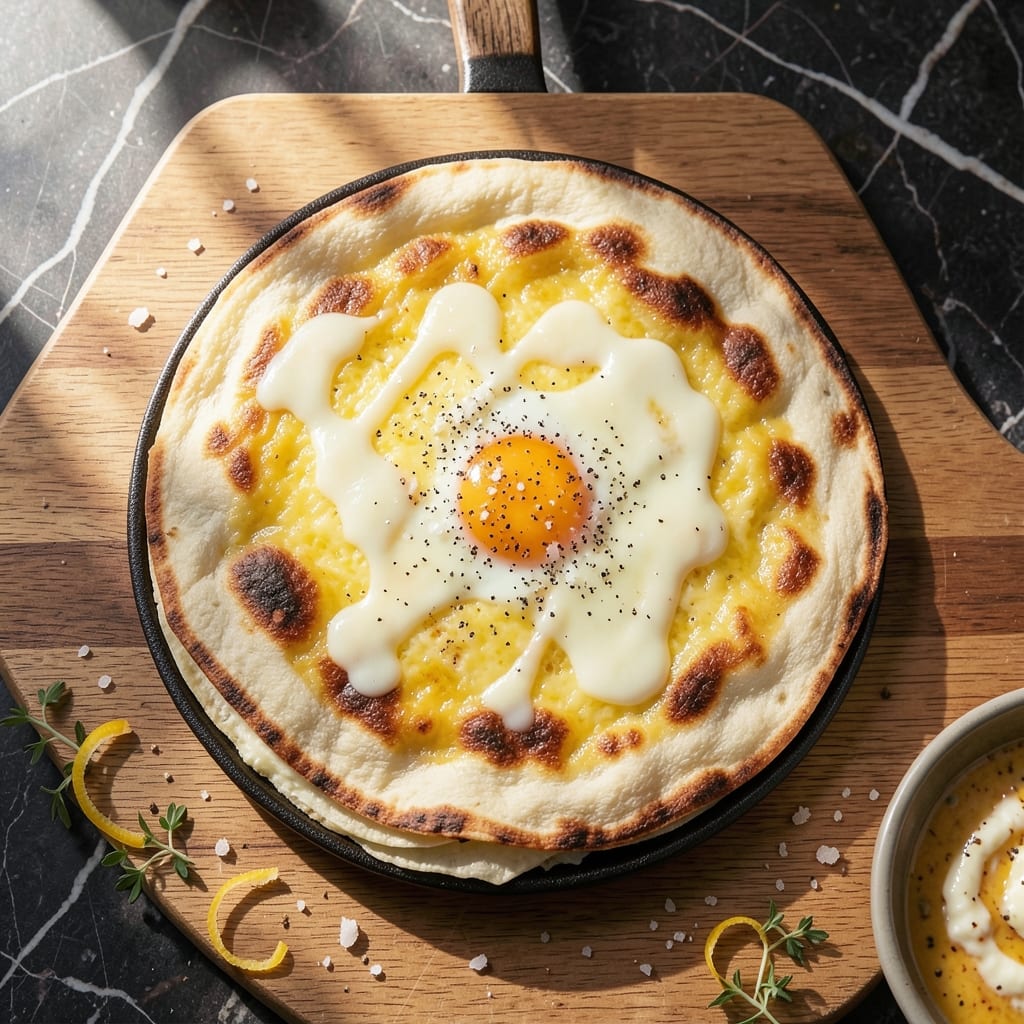 Egg And Cheese Quesadilla Recipe: Melty Cheese and Fluffy Yolk Layers