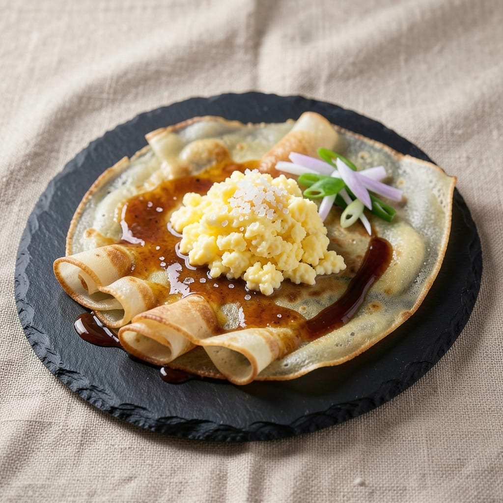 Chinese Egg Crepes Recipe: Silky Layers With Golden Egg Ribbons
